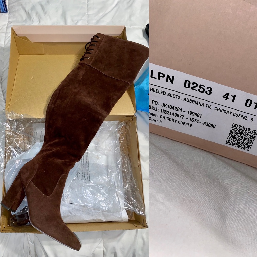 Just Fab Knee High Boots